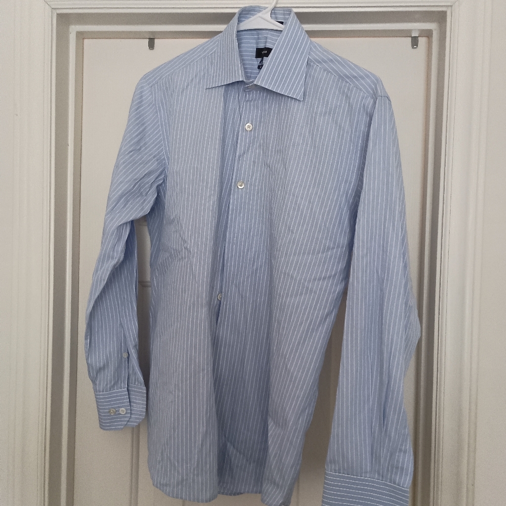 Sarar Designer Shirt sz 15.5/32-33 $$49+ free Silk necktie. Item  is practically